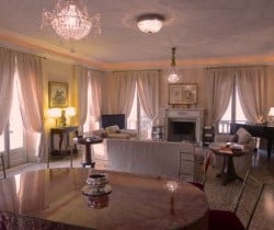 Villa Riccardi: Living and dining area