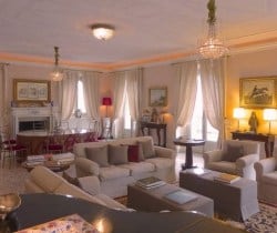 Villa Riccardi: Living area