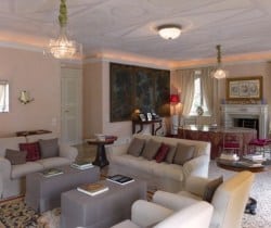 Villa Riccardi: Living area