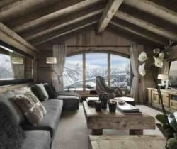 Chalet Emerald: Living area