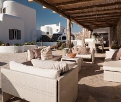 Villa Pylade: Outdoor chill out area