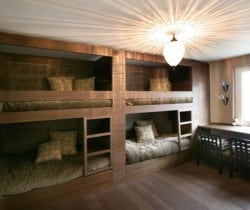 Chalet Apartment Silketh: Bunk bedroom