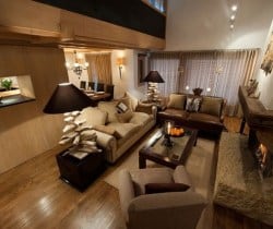 Chalet Amande: Living area