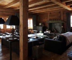 Chalet La Buche: Living area