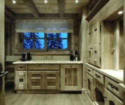 Chalet Darci-Living kitchen