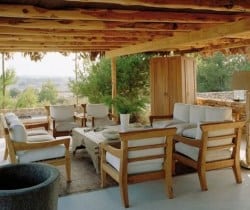 Villa Rayan: Outdoor chill out area