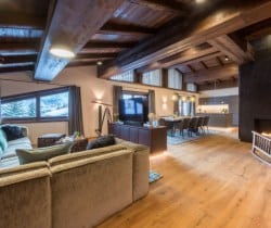 Chalet-Apartment-Nelke-Living-room