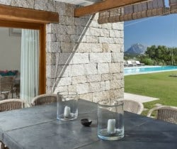 Villa Amata-Al fresco dining area