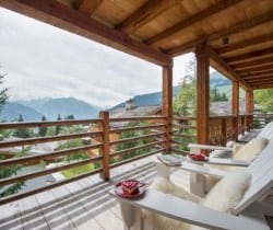 Chalet Wildrose: Balcony