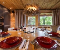 Chalet Wildrose: Dining area