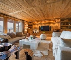 Chalet Wildrose: Living area